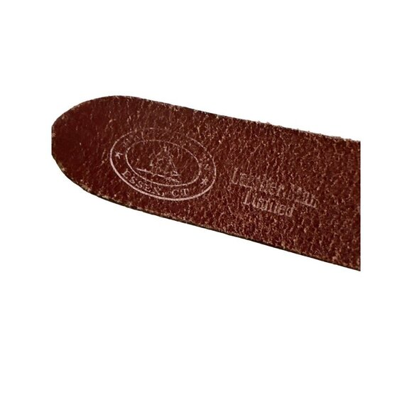 Leather Man Blue Dreidel Hanukkah Belt Size 46 - Picture 6 of 6